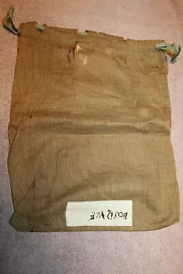 Scarce Original WW1 U.S. Army Soldier's Named Cloth Personal Effects Dittie Bag • $23.16