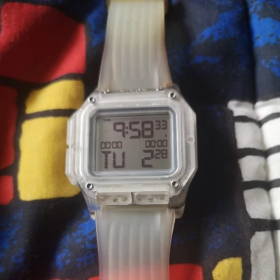 £64.46 • Buy Mens Nixon Regulus Watch With Backlight - Rare Clear Colourway
