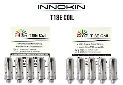 Pack 10x Innokin T18E COILS Prism Endura Replacement Coil Heads 1.5ohm UK SELLER • £13.99