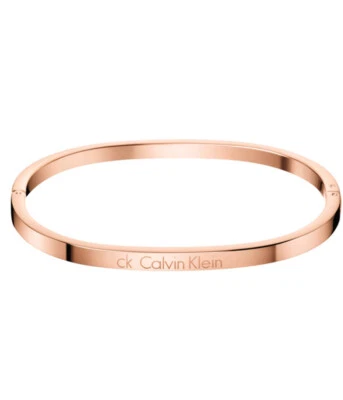 £59 • Buy Calvin Klein Bracelet Rose Gold Coloured Steel Hook X-Small KJ06PD1001XS