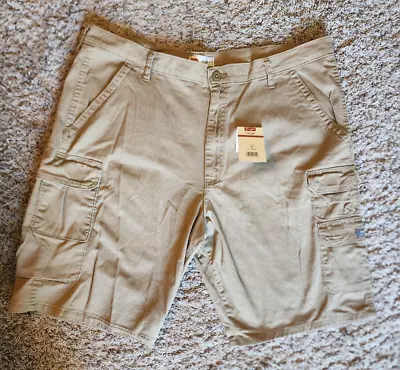 NEW Wrangler Men's Shorts Size 40 Five Star 11  Relaxed Fit Cotton Cargo Shorts • $15.09