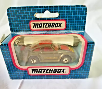 Matchbox MB7 Porsche 959 Gunmetal Grey  Boxed • £8.99