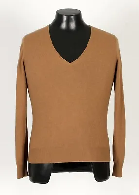 $5395 LORO PIANA 100% Vicuna Vicuña V-Neck Sweater - 48 S • $3950