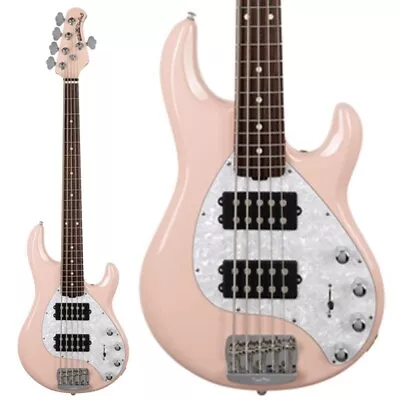 MUSIC MAN: StingRay5 Special HH (Puebro Pink/Rosewood) Electric Bass • $4499.56