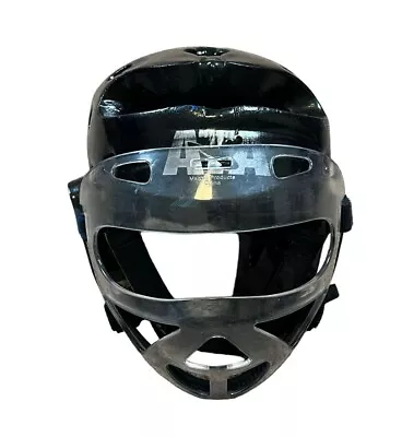 ATA Taekwondo Karate Martial Arts Youth M Sparring Helmet W/Shield Face Mask • $34.99