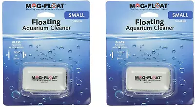 Mag-Float Ultimate Floating Magnet Aquarium Glass Cleaner 2-Pack • $39.18