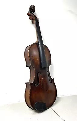 Antique Violin 2 Piece Back 1 Peice Belly  No Label Cirq 1800 • $869.10