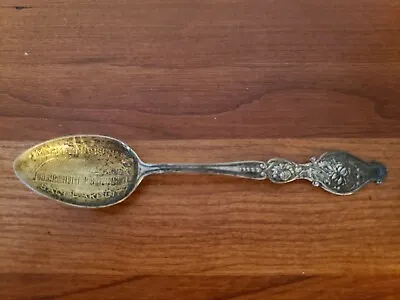 Antique Mormon Tabernacle SLC Sterling Silver Demitasse Souvenir Spoon - Marked • $39.99