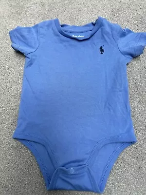 Boys Ralph Lauren Baby Vest | Blue Age  3_6 Months • £6.50