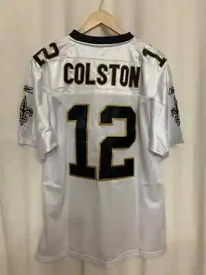 Nfl New Orleans Saints Authentic American Football Jersey Reebok Colston #12 • $59.99