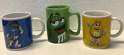 M&M Set Of Three Mugs Mint Condition • $12