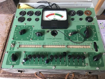 $105 • Buy Vintage Tube Tester SYLVANIA Model TYPE 140 , , Used