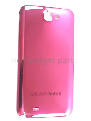 New Pink Chrome Mirror Battery Back Cover For Samsung Galaxy Note 2 N7100 US FL • $7.45