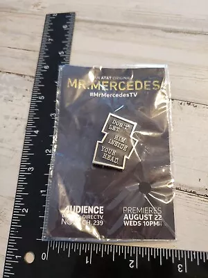 Mr Mercedes Pin Don't Let Him Inside Your Head Comic Con Souvenir Mb • $10
