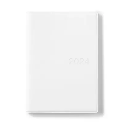 MUJI 2024 Monthly Weekly Yearly Planner WHITE GRAY A5 (Starts December 23) USA • $20