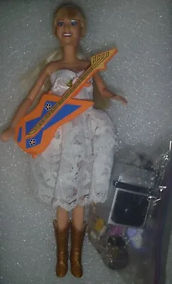 2007 Hannah Montana Doll  Barbie  Type Plus Extras Sings~*~Need Batteries? • $9.95