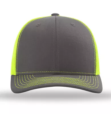 Richardson 112 Adjustable Snackback Trucker Hat OSFM Blank Mesh Back 100+ Colors • $7.99