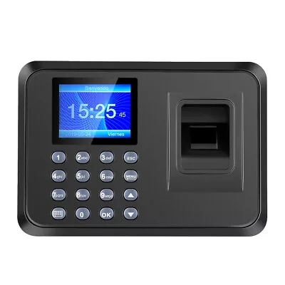 £37.19 • Buy 2.4  Smart Fingerprint Attendance Home Office Employee Attendance Check In Clock
