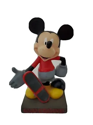 Mickey InspEARations Skateboard 17824 Mousekateer Disney Figurine • $34.99