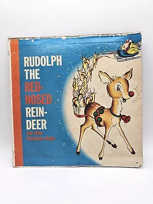 Vintage Rudolph The Red Nosed Reindeer Christmas Album 1950/1960's? Tested • $29.77