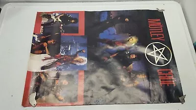 Motley Crue Vintage 1983 Shout At The Devil  ORIGINAL 20  X 28  Fan Club Poster • $22