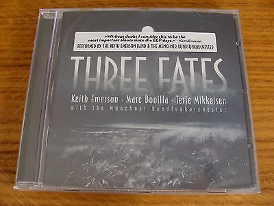 CD Album: Keith Emerson Band : Three Fates : Marc Bonilla Terje Mikkelse Sealed • £16.99