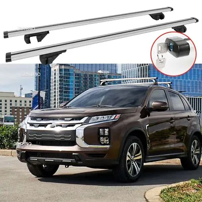 For Mitsubishi Outlander Aluminum Alloy Car Roof Rack Cross Bars Carrier W/Lock • $124.99