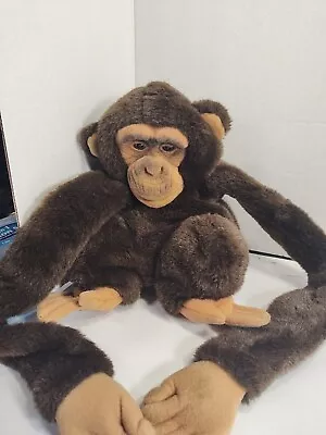 Vintage Chimpanzee Monkey Puppet Stuffed Animal Plush Child's Play 1983 • $33.59