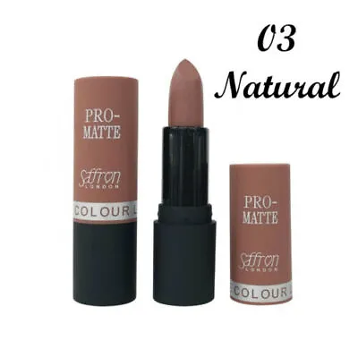 £2.99 • Buy Saffron LONDON Lipstick& Matte Pro Lipstick (Beauty Make Up Cosmetics)54 Colours