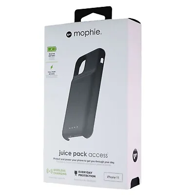 Mophie Juice Pack Access Battery Case For IPhone 11 Black Business Charger • $19.99