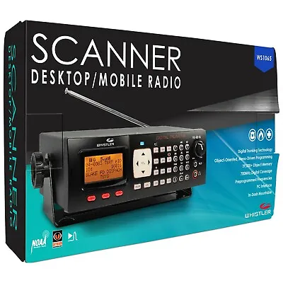 Whistler WS1065 Desktop/Mobile Digital Scanner Radio • $349.99