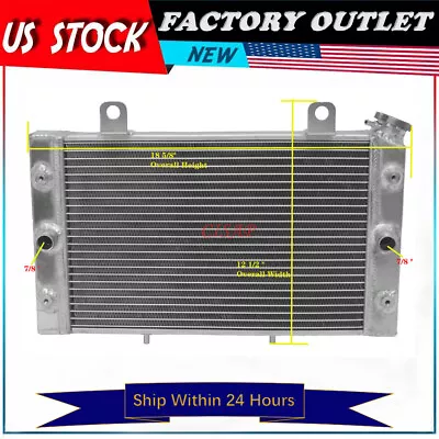 All Aluminum Radiator For Yamaha Rhino 700 2008-2013 ATV • $56.88