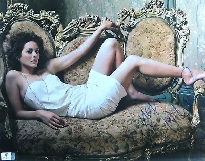 Marion Cotillard Autographed 11X14 Photo Sexy Lying On Vintage Couch GV788783 • $79.99