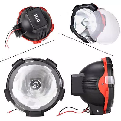 9  70W 75w HID XENON HEADLIGHT DRIVING LIGHT SPOT BEAM OFF ROAD LAMP CAR TRUCK • $162.68