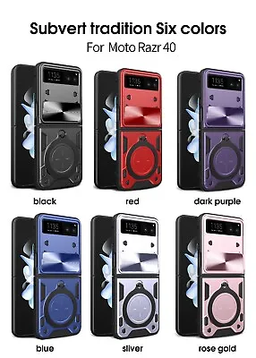 For Motorola Moto Razr  2023/Razr 40 Case Full Body Shockproof Cover W Kickstand • $12.98