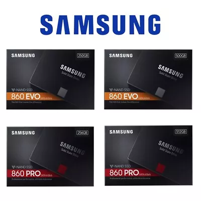 $239.95 • Buy SamSung SSD 870 Evo 870 QVO 500GB 256GB 1T 2T Solid State Drive Laptop SATA 2.5 