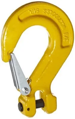 47400301 Grade 80 Drop Forged Alloy Steel Clevis Sling Hook With Latch Painte... • $14.82