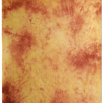 6 X 9 Ft Photo Studio Deep Orange And Yellow Hand Dyed Backdrop • $30.84