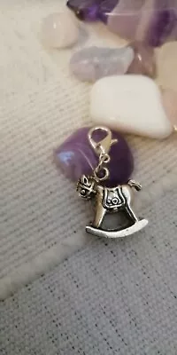 Cute Rocking Horse Baby Clip On Charm • £2.25