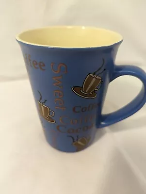 BLUE Mulberry Home Collection Mug Latte Coffee Cup Hot Chocolate Cocoa  4.25  • $13.50