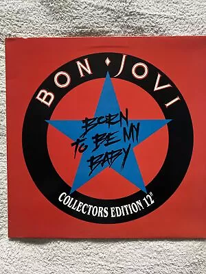 Bon Jovi - Born To Be My Baby Collectors Edition 12  Vinyl Gatefold Sleeve 1988  • £7.50