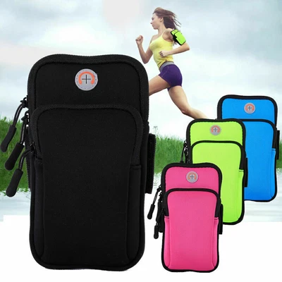 $13.19 • Buy Sport Armband Arm Band Case Gym Running Pouch Armband Jogging Exercise Phone Bag