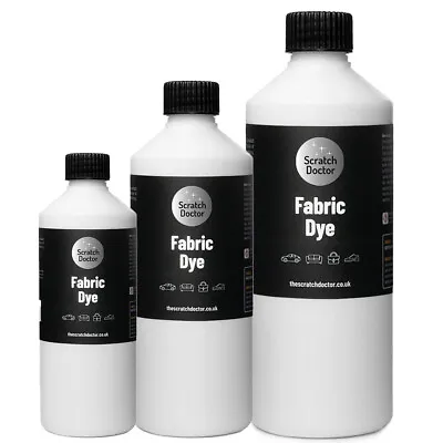White Fabric Paint/Dye. For Clothes Upholstery Furniture Car Seats And More. • £9.95