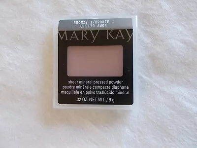 New You Choose Mary Kay SHEER MINERAL Pressed Powder Beige Bronze Ivory Face 1 2 • $16.20