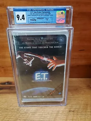 E.T. The Extra-Terrestrial (VHS 1996 Clamshell) • $139.99