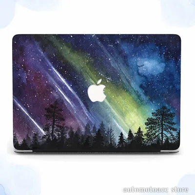 Colorful Starry Sky Forest Case For Macbook Pro 16 15 14 13 Air 11 12 Inch Cover • £7.80