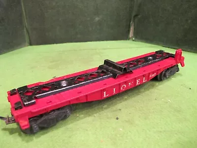 POSTWAR Lionel 6467  Train FLAT  Car AS SHOWN • $7.50