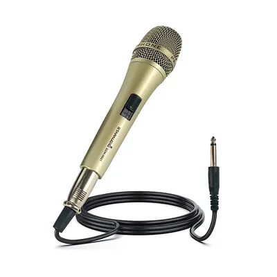 Metal Professional Wired Handheld Mic Karaoke Dynamic Microphone With XLR Cable • $19.56
