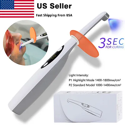 Dental Wireless Cordless LED Curing Light Composite Resin Cure Lamp LED-B USA-OR • $32.99