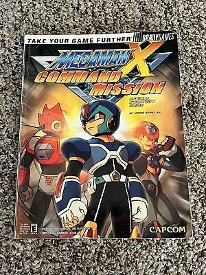 BradyGames Mega Man X Command Mission Official Strategy Guide For GameCube / PS2 • $18